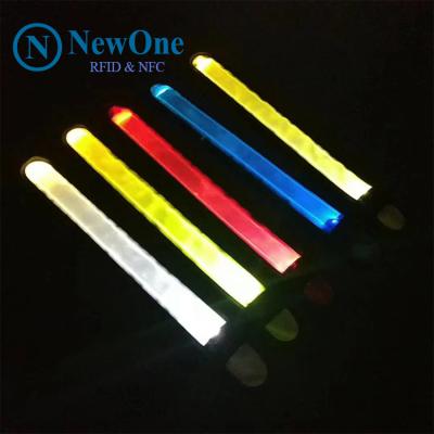 China Private Custom Flexible Supermarket RFID LED Wristbands Tracker for sale