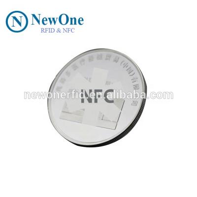 China 2019 New Design Anti-metal NFC Metal Marks RFID Souvenir Coins With Anti Metal Tag for sale