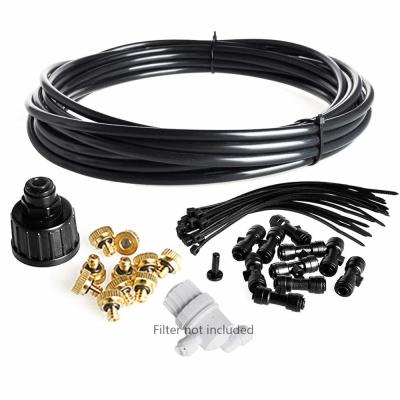 China No Drip E0378 Haigint Low Pressure Water Mist Sprayer Parts Like Nozzle Hose, Filter Slip-Lock Fit Tubing for sale