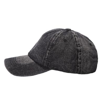 China COMMON Factory Color High Quality Single Denim 6 Panel Sunscreen Beach Hat Custom Baseball Caps For Adult for sale