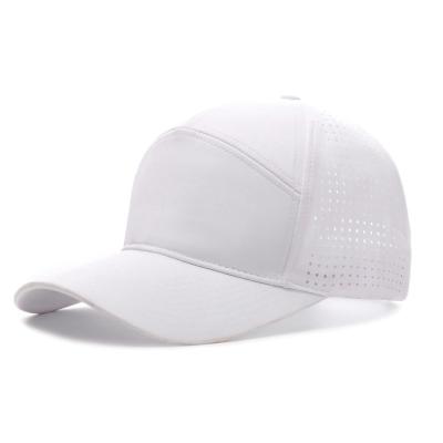 China COMMON Popular High Quality Running Hat Sunscreen 7 Panel Cotton Sports Dad Hats Adjustable Outdoor Baseball Cap for sale