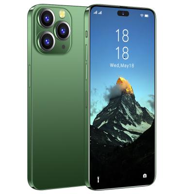 China Global Mobile Phone 12GB+512GB5G Wholesale Original Dual SIM Card Recognition Edition Smartphone 2023 New 14Pro max48MP Rear Camera Facial for sale