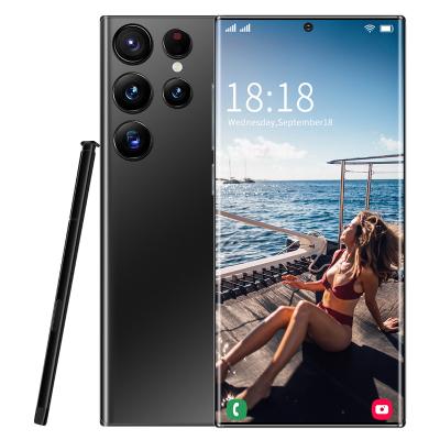 China Duals Latest Dual SIM Card 108MP Rear Camera Mobile SIM Card 2023 Galaxy S23Ultra Phone 45W Wholesale Fast Charging Global 5G Smart Phone for sale