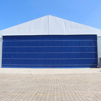 China Industrial Automatic PVC Insulated Roll Up Door For Warehouses for sale