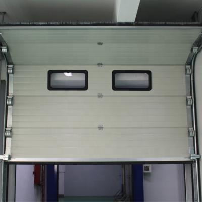 China Top Selling Factory Manufacturer High Security Aluminum Sectional Overhead Roll Up Garage Door for sale