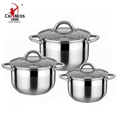 China Sustainable Custom Wholesale German SS Kitchen Wares Set 6pcs for sale