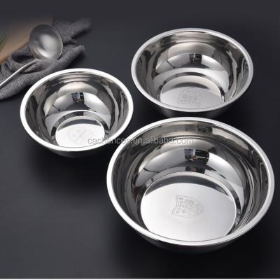 China Wholesale 304 Stainless Steel Viable Soup Bowl for sale