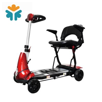 China Four Wheel Elderly Electric Mobility Handicapped Medical Scooter Scooter 6 in / 7 in for sale