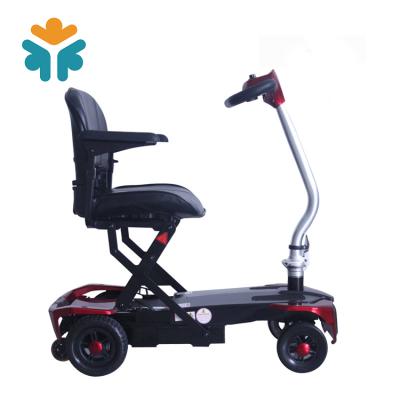 China OEM Lightweight Folding Electric Mobility Scooter For Handicapped 6 in / 7 in for sale