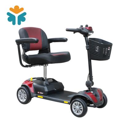 China UK Handicap Enjoycare 4 Wheel Controller Medical Equipment PAGE Electric Mobility Scooter 190*54/215*70mm for sale