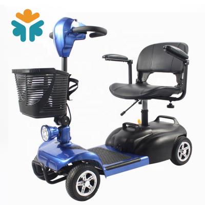 China Height Adjustable 4 Wheel Disabled Scooter Foldable Elder Electric Mobility Scooter For Disabled for sale