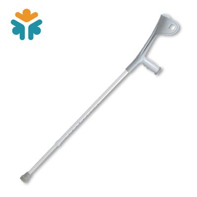 China Health Care Adjustable Elderly Disabled Walking Stick Aluminum Alloy Forearm Elbow Crutches for sale