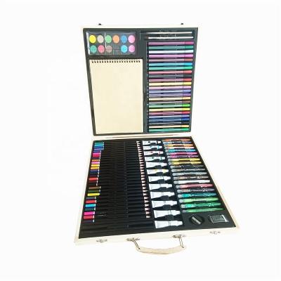 China Wood 106 Pcs Luxury Children Art Set Drawing Colored Pencils Wooden Box Adults Art Professional Painting Sets For Paint Art Sets for sale