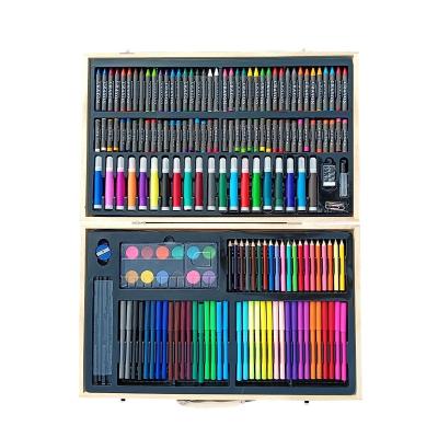 China Drawing Writing Factory Direct Supply 180 Piece Luxury Wooden Drawing And Painting for sale