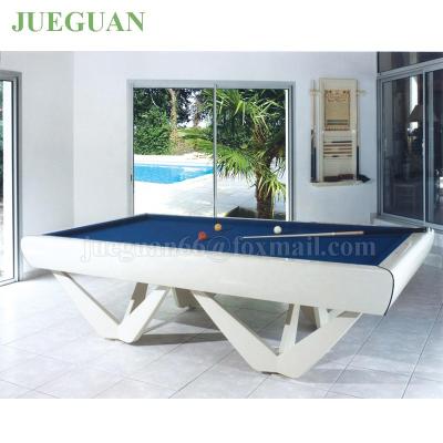 China Indoor Sport Game Table 3 Cushion No Balls Pocket Carom French Snooker Table With Dining Top for sale