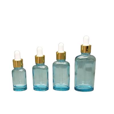 China Especially 30ml colorful glass Essential Oil bottle with dropper for sale