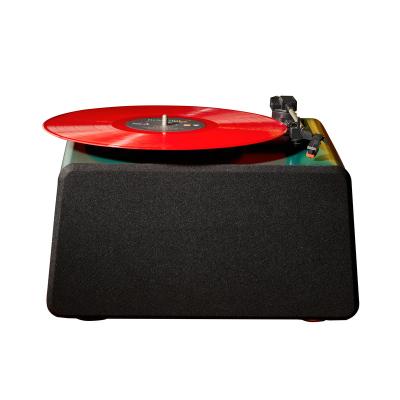 China Portable Vinyl Record Player Turntable Radio LP Phonograph with Built in 3-Speed ​​Stereo Speakers Belt-Drive Turntable Vinyl Player for sale