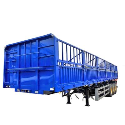 China Truck Trailer 3 Axle Flip Dump Semi Trailer 40 Cubic Side Dump Trailer Sold By China Manufacturer for sale