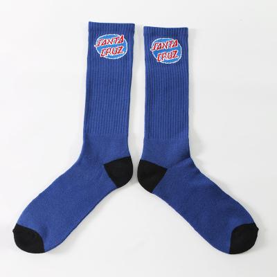 China Custom Design Logo Cotton Sports Man's Socks Men Sports Terry Athletic Crew Socks for sale