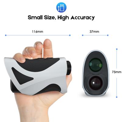 China Excellent Appearance Hand Feeling High Precision Laser Range Finder Golf 116 116 * 75* 37mm for sale