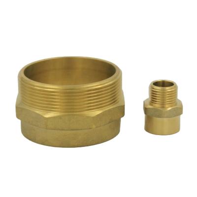 China Plumb Brass Fittings Customized Wholesale Brass Tubing Materials Male Adapter CxM DZR for sale