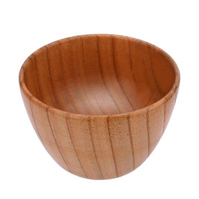 China Wooden Wooden Mixing Bowl - Small Cute Facial Mixing Bowl DIY Mini Cosmetic Tool Homemade Skin Care for sale