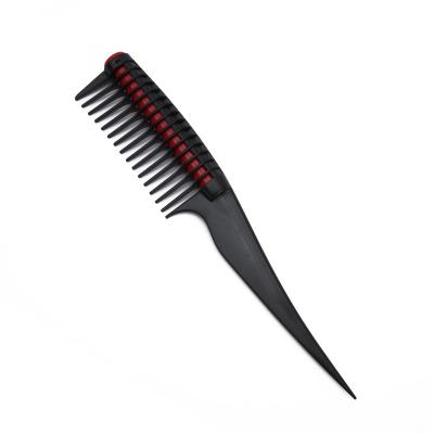 China Home Professional Anti Splicing Detangling Roller Comb Integrated Roller Hair Dyeing Comb for sale