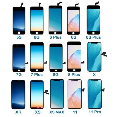 China Multi-touch Mobile Phone LCDs (IPS Technology) For iPhone For iPhone 6 6plus 6s 6splus 7 7plus 8 8plus X Screen Display for sale