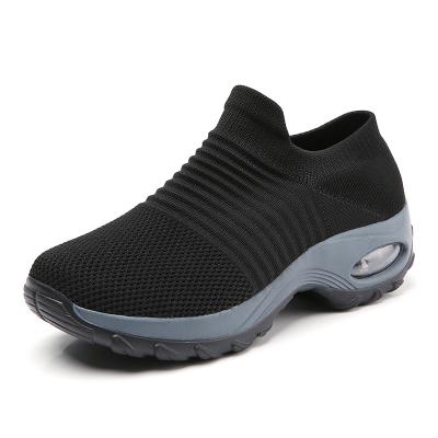 China Cushioning Breathable Women Sports Shoes Running Shoes Sneaker Platform Casual Comfortable Shoes for sale