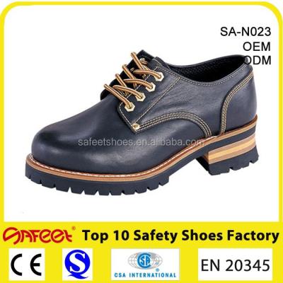 China Good quality good quality ANSI standard seguridad Steel Toe Goodyear work shoes welt zapatos de, safety boots compound steel toe insert SA-N023 for sale