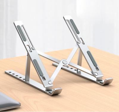 China Fashion Laptop Stand High Quality Portable Adjustable Aluminum For Desktop Tablet Display for sale