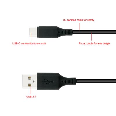 China 10ft OEM USB Type C Cable To Type C Fast Charging Cable For Mobile Phone / Nintendo Switch NT12 for sale