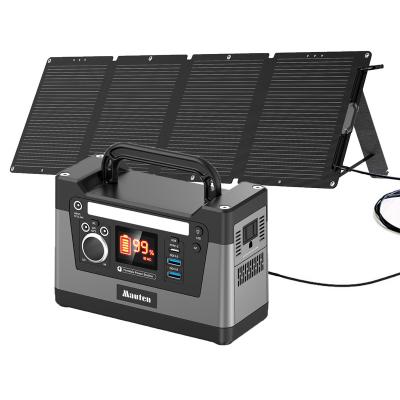 China Type C 100W 100Wh 37500mAh Solar Portable Power Station Lithium Battery With USB AC For Consumer Electronic Products for sale