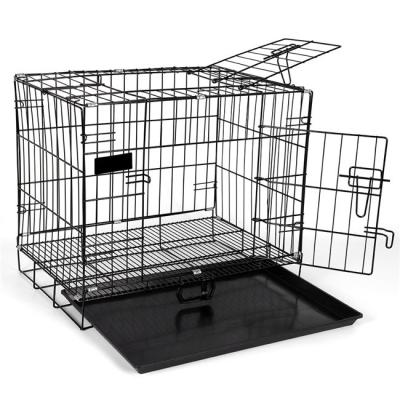 China Wholesale Durable Heavy Duty Metal Dog Cage Collapsible Iron Dog Kennel Viable With High Quality for sale