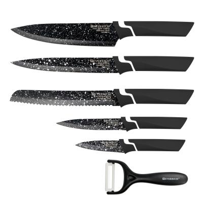 China Viable Hot Sale 6 Pcs Kitchen Knife Set Kitchen Stainless Steel Chef Knife Kitchen Knife Set for sale