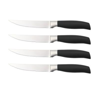 China Viable High Quality Cavity Handle Durable 5 Inch Steak Knife for sale