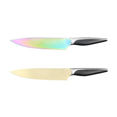 China Viable All Newest Hot-selling Professional 8 Inch Kitchen Knife Stick Knife Set Non Titanium Coating for sale