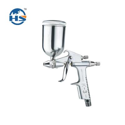 China K-3 mini paint spray gun paint cup aluminum spray gun for sale