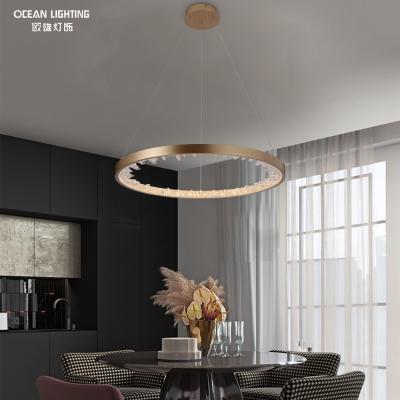 China Modern Luxury Chandelier Led Hanging Pendant Light Crystal Chandelier Light Lamp Indoor Fixture for sale