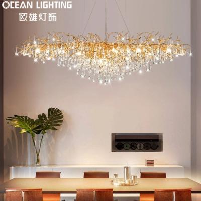 China Modern Modern Hotel Living Room Ceiling Gold Luxury Crystal Chandelier for sale