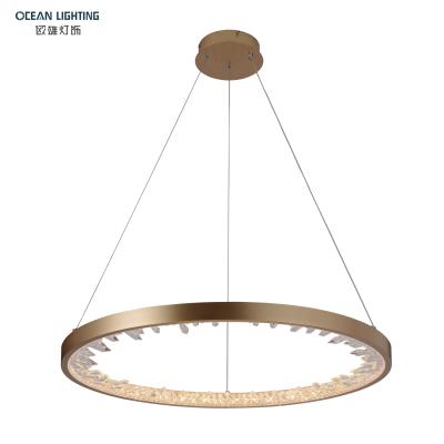 China Modern Ocean Lighting Modern Chandelier Crystals Led Pendant Light for sale