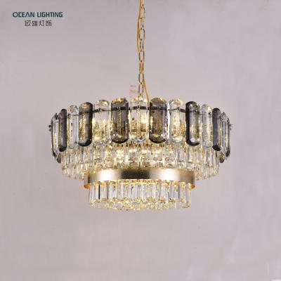 China New Design Crystal Chandelier Light Fixture Indoor Modern Pendant Light Decoration Led Ceiling Chandelier for sale