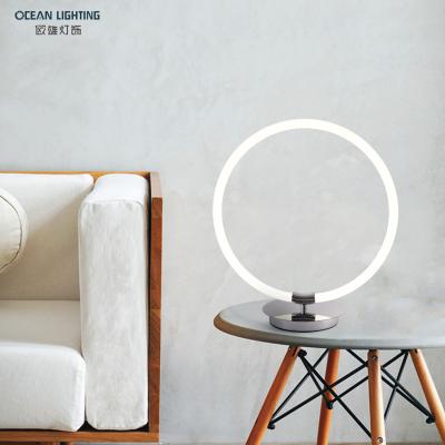 China Modern Indoor Room Table Light Book Desk Lamp Table Light Night Simple Design Round Adjustable Led Table Lights for sale