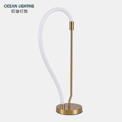 China Modern Strip Led Silicon Table Lamp Lighting Bed Side Table Lamp Decoration Simple Design Bar Table Light Pattern for sale