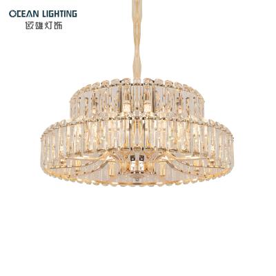 China Modern Ocean Lighting Ceiling Crystal Chandelier Lights Luxury Pendant Lightings For Living Room Chandelier for sale