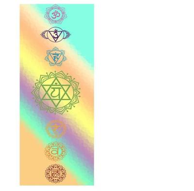 China Anti-Slip Custom Printed Anti-Slip Suede Material Rubber Yoga Mat Customized Printing Yoga Mat Fitness Suede Mat for sale