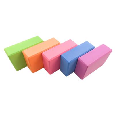 China Durable Popular High Quality Gymnastic Posture Block Yoga Relax Block EVA Yoga Brick for sale