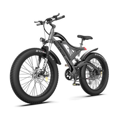 China EU Warehouse AOSTIRMOTOR 48v 1500w Aluminum Alloy Electric Mountain Bike Ebike Powerful 50kmh Drop Shipping Fast Speed for sale