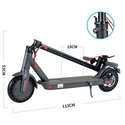 China EU Warehouse Original Battery Eco-friendly Scooters 10-20 AH 8.5 Inch 200-1000w Motor 45km 200-1000w Removable Foldable Electric Scooter for sale