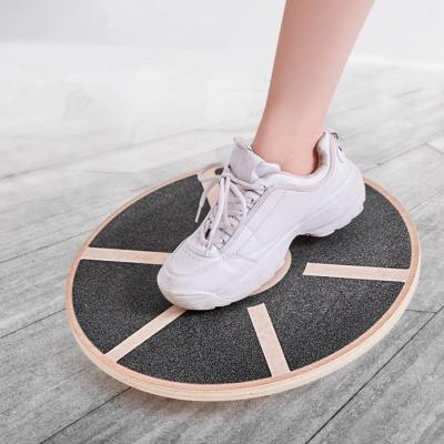 China Wooden Body Fitness Shimmy Balance Board for Exercise, Stability Training, Physical Therapy, 15.5